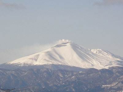 浅間山(2568m) 撮影場所:麦草峠 撮影日時:2001/02/10 Highslide JS