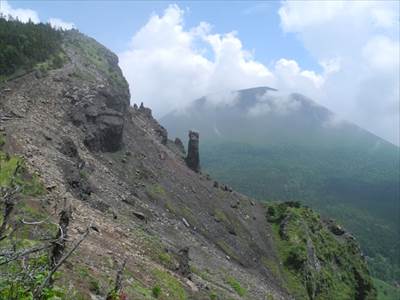 浅間外輪 トーミの頭 撮影場所:車坂峠登山道分岐 撮影日時:2013/06/30 Highslide JS