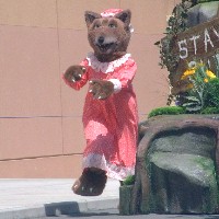 シュレックのオオカミ@ハリウッド・プレミア・パレード in USJ