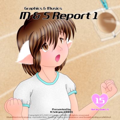 M & S Report 1 ̃WPbg摜łB