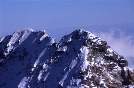 マッターホルン頂上 撮影場所:ヘリコプターより望む 撮影日時:2004/08//27 Highslide JS