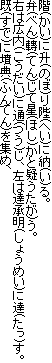 階(かい)に升(のぼ)り陛(へい)に納(い)る。
弁(べん)轉(てん)じて星(ほし)かと疑うたが)う。
右は広内(こうだい)に通(つう)じ、左は達承明(しょうめい)に達(たっ)す。
既(すで)に墳典(ふんてん)を集め、
